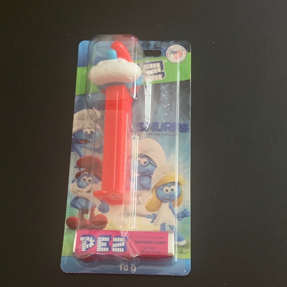 PEZ Smurfs Candy Dispenser - Papa Smurf